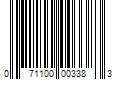 Barcode Image for UPC code 071100003383