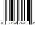 Barcode Image for UPC code 071100003819