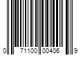 Barcode Image for UPC code 071100004069