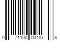 Barcode Image for UPC code 071100004878