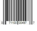 Barcode Image for UPC code 071100004977