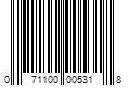 Barcode Image for UPC code 071100005318