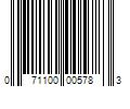 Barcode Image for UPC code 071100005783