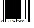 Barcode Image for UPC code 071100006643