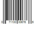 Barcode Image for UPC code 071100006766