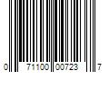 Barcode Image for UPC code 071100007237