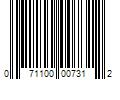 Barcode Image for UPC code 071100007312