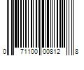 Barcode Image for UPC code 071100008128