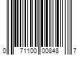 Barcode Image for UPC code 071100008487