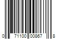 Barcode Image for UPC code 071100008678