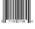 Barcode Image for UPC code 071100211894