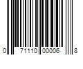 Barcode Image for UPC code 071110000068