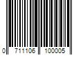 Barcode Image for UPC code 0711106100005