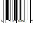 Barcode Image for UPC code 071117181517