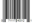 Barcode Image for UPC code 071117403121