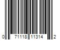 Barcode Image for UPC code 071118113142