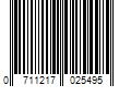 Barcode Image for UPC code 0711217025495