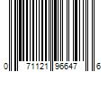 Barcode Image for UPC code 071121966476