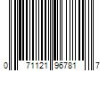 Barcode Image for UPC code 071121967817