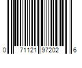 Barcode Image for UPC code 071121972026