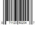 Barcode Image for UPC code 071123502047