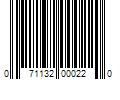 Barcode Image for UPC code 071132000220