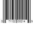 Barcode Image for UPC code 071132002149