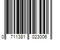 Barcode Image for UPC code 0711381023006