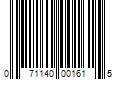 Barcode Image for UPC code 071140001615