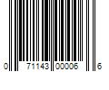 Barcode Image for UPC code 071143000066. Product Name: 