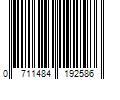 Barcode Image for UPC code 0711484192586. Product Name: ODI Emig Pro V2 Black/Green Lock-On Grips (H36EPBN)