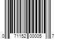 Barcode Image for UPC code 071152000057