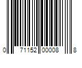 Barcode Image for UPC code 071152000088