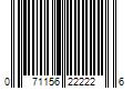 Barcode Image for UPC code 071156222226