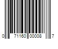 Barcode Image for UPC code 071160000087