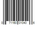 Barcode Image for UPC code 071160010406