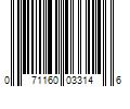 Barcode Image for UPC code 071160033146