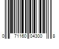 Barcode Image for UPC code 071160043008