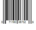 Barcode Image for UPC code 071160067028