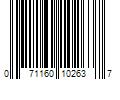 Barcode Image for UPC code 071160102637