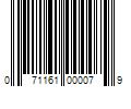 Barcode Image for UPC code 071161000079