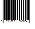 Barcode Image for UPC code 0711622000674