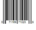 Barcode Image for UPC code 071169710208