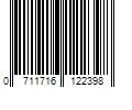 Barcode Image for UPC code 0711716122398