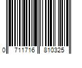 Barcode Image for UPC code 0711716810325