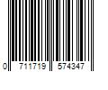 Barcode Image for UPC code 0711719574347