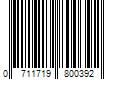 Barcode Image for UPC code 0711719800392