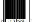 Barcode Image for UPC code 071173000067