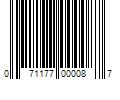 Barcode Image for UPC code 071177000087