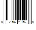 Barcode Image for UPC code 071187201160